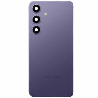 Samsung Galaxy S24 S921 Back Cover + Camera Glass Violet