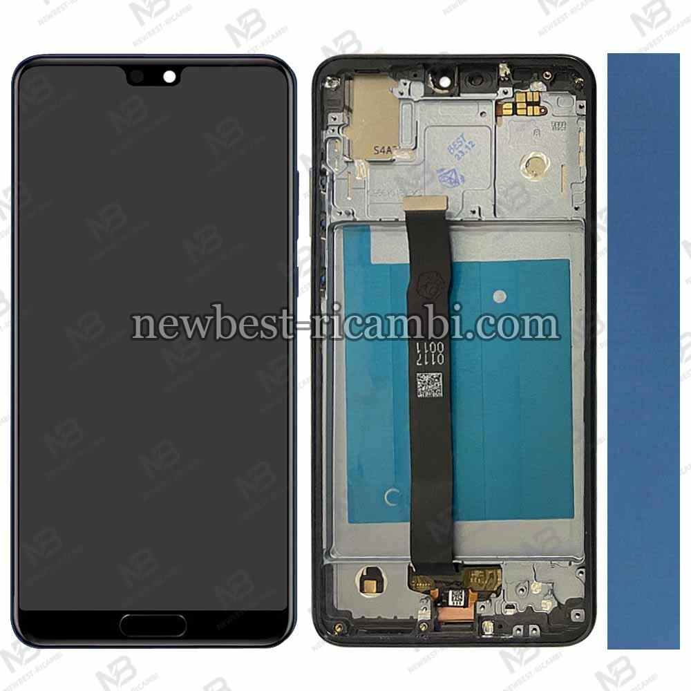 huawei P20 touch+lcd+frame blue original