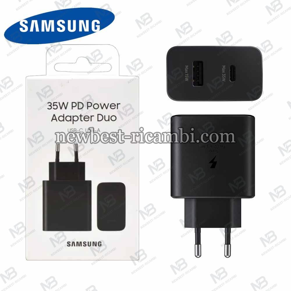 Samsung 35W Power Adapter Duo EP-TA220NBEGEU Black In Blister