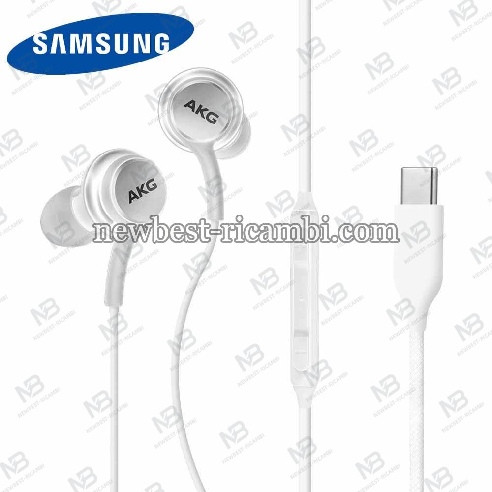 Samsung AKG Type-C Earphones GP-OAU021AMDWW White Original Bulk