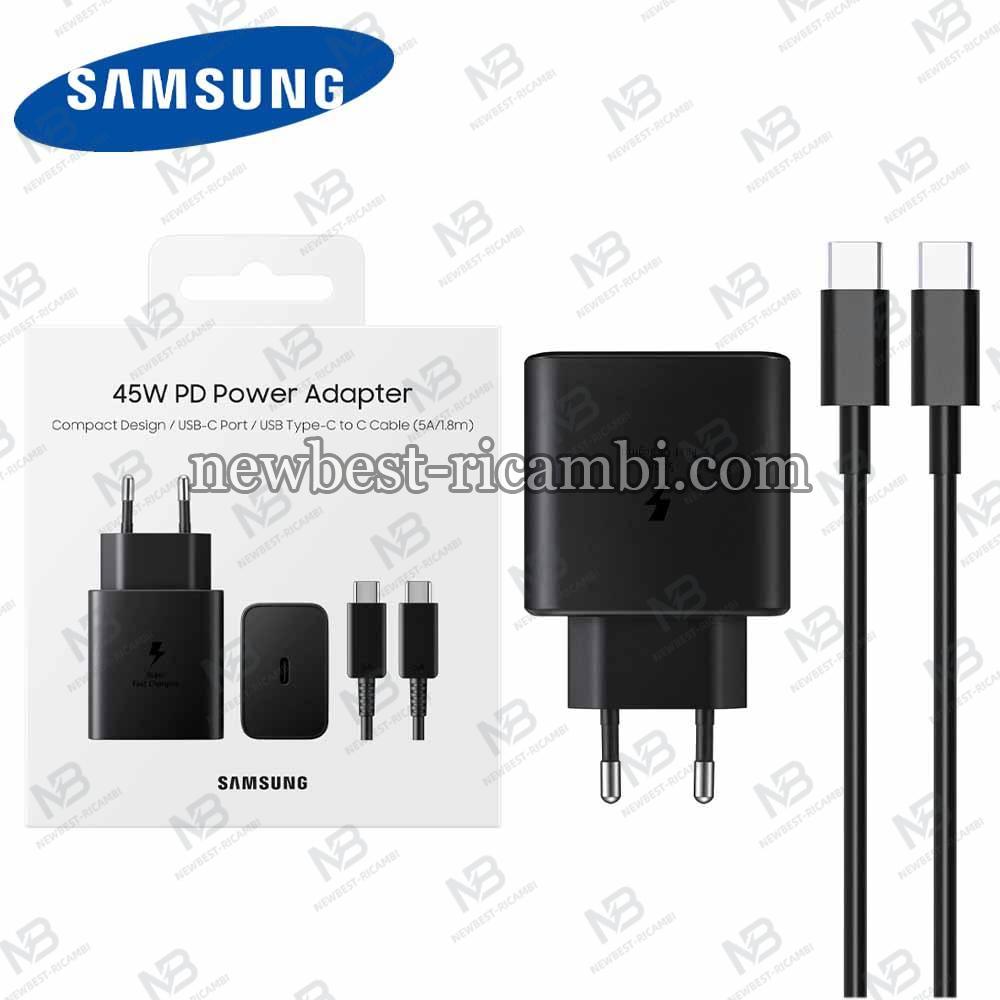 Samsung 45W PD Travel Charger Type-C EP-T4510XBEGEU Black In Blister