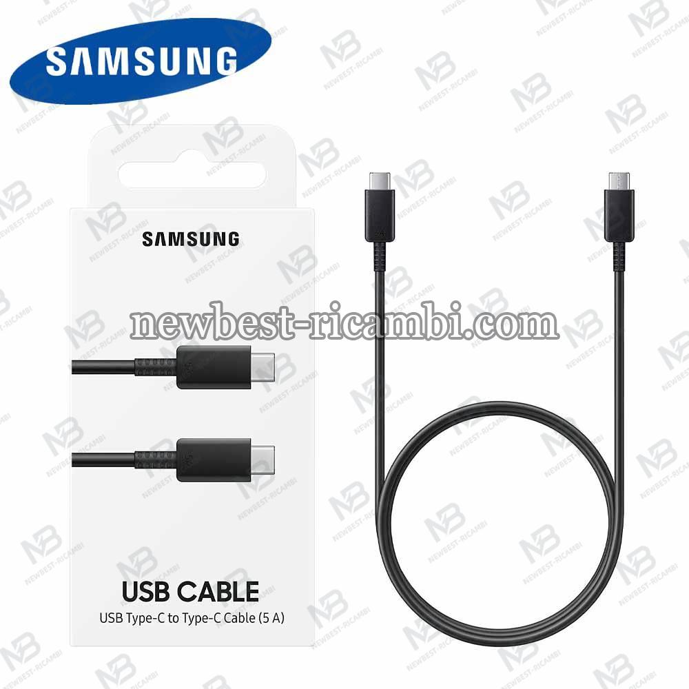 Samsung Cable (Type C to C) 100W 5A 1.0M EP-DN975BBEGWW Black In Blister