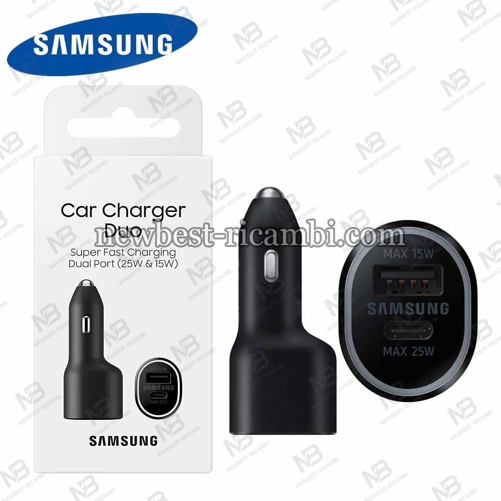 Samsung Duo Car Charger 1xType-C & 1x USB EP-L4020NBEGEU Black In Blister