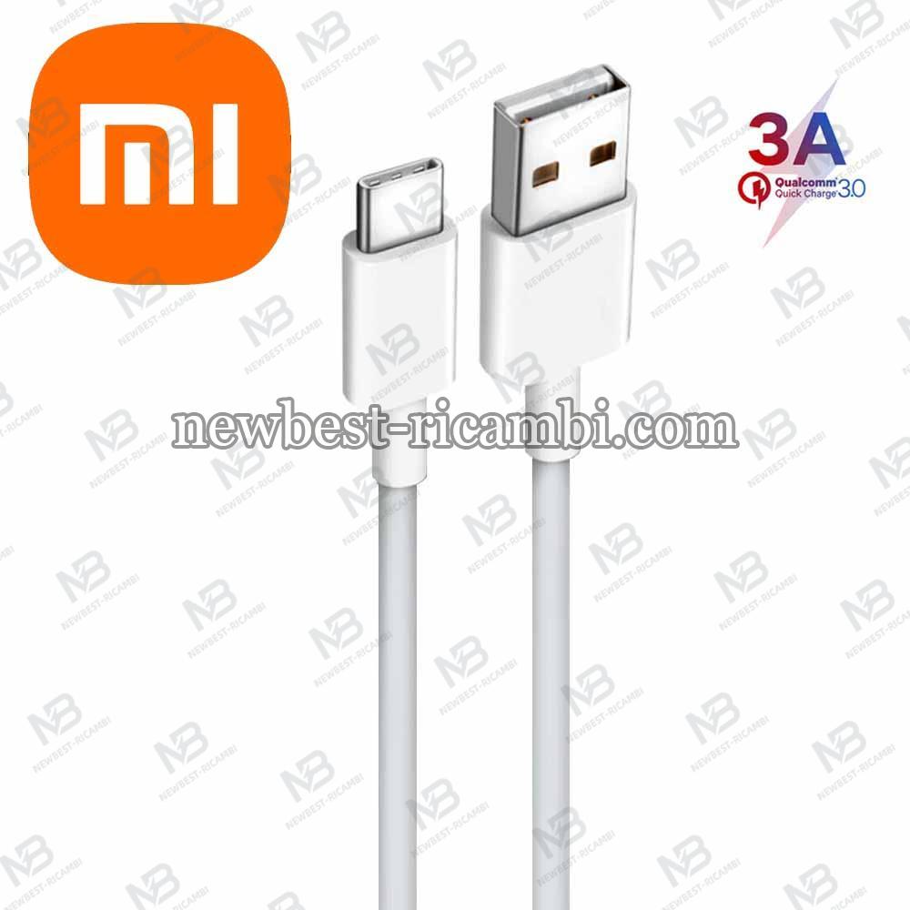 Xiaomi Mi USB Type-C 3A Fast Charge Cable 100cm White Original Bulk