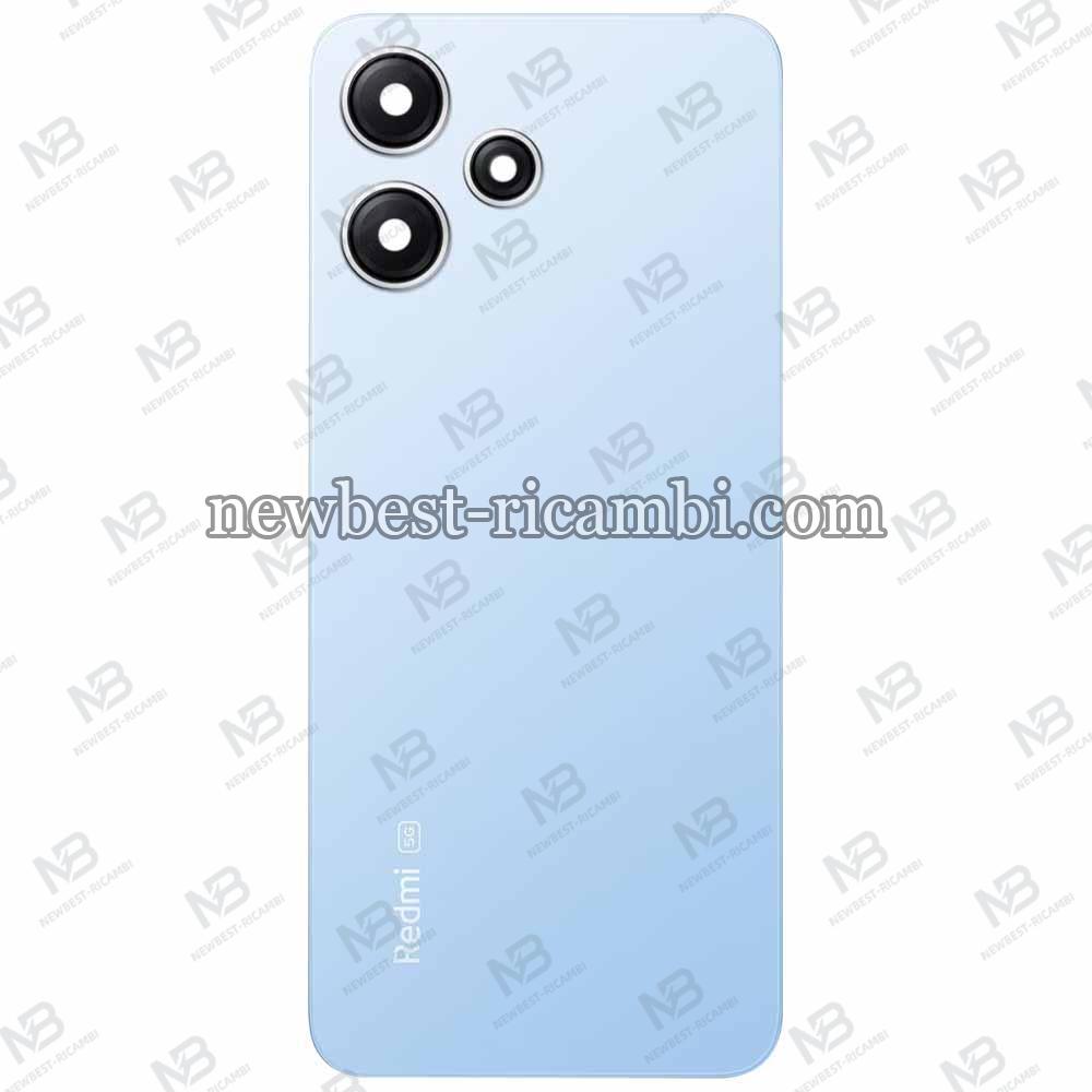 Xiaomi Redmi 12 5G Back Cover+Camera Glass Blue
