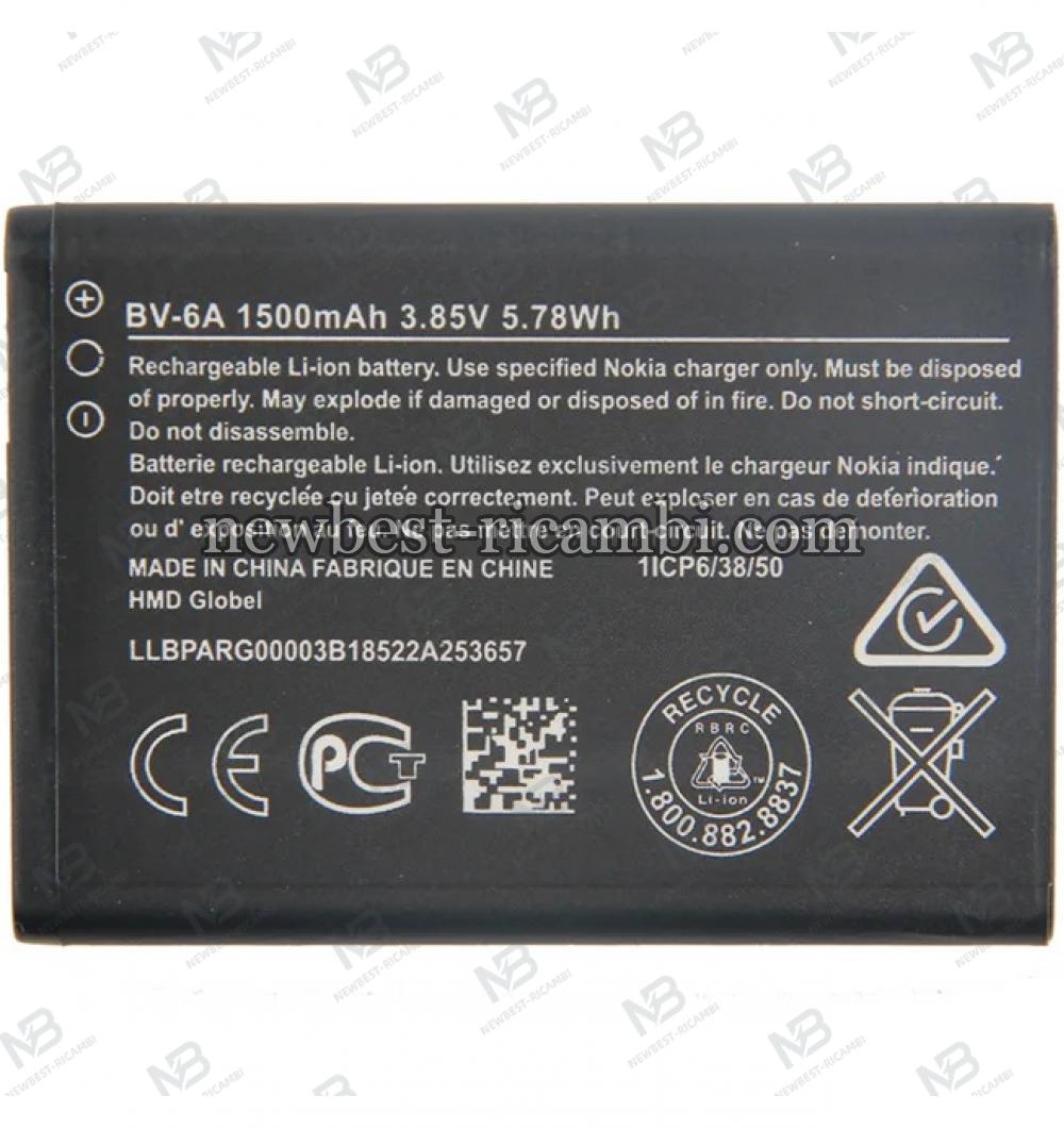 Nokia Battery BV-6A  1500mAh for 2060 3060 5250 C5-03 8110 4G