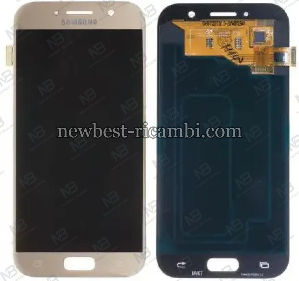 Samsung Galaxy A5 2017 A520f Touch + Lcd Gold Change Glass