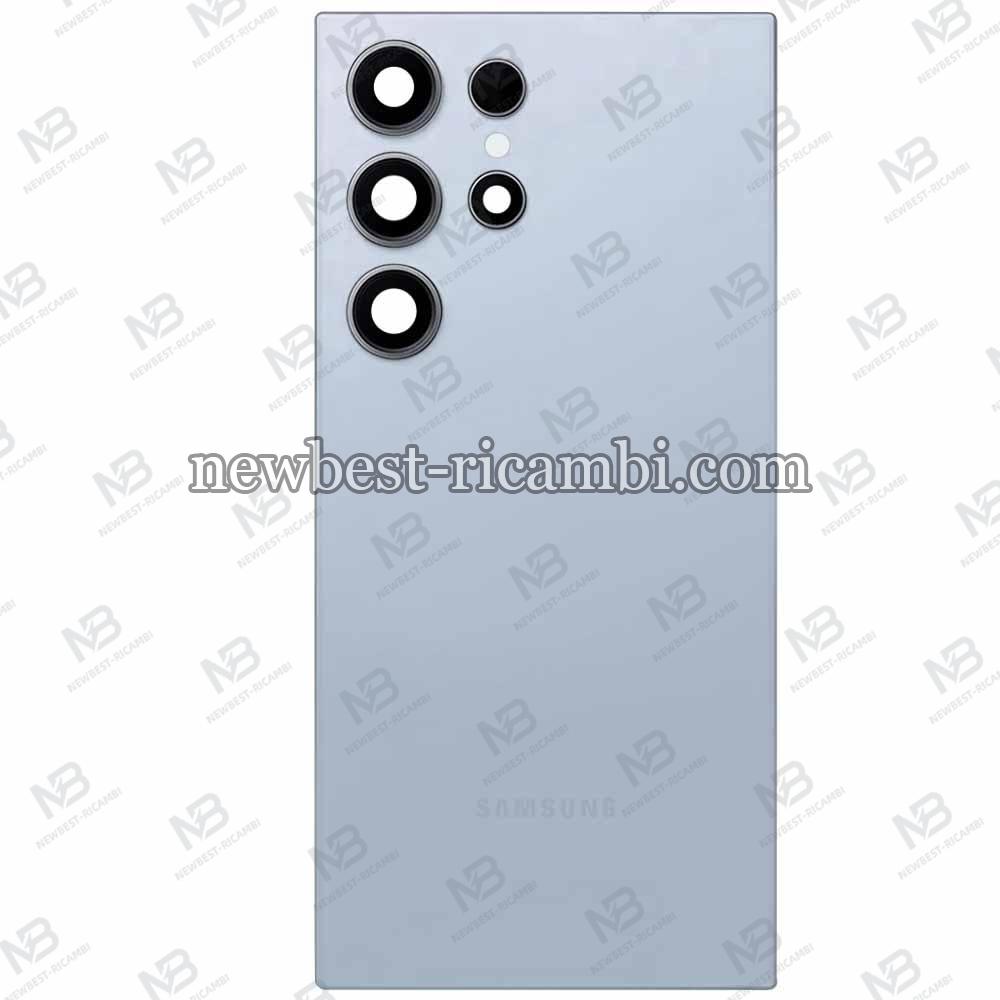 Samsung Galaxy S24 Ultra S928 Back Cover + Camera Glass Blue