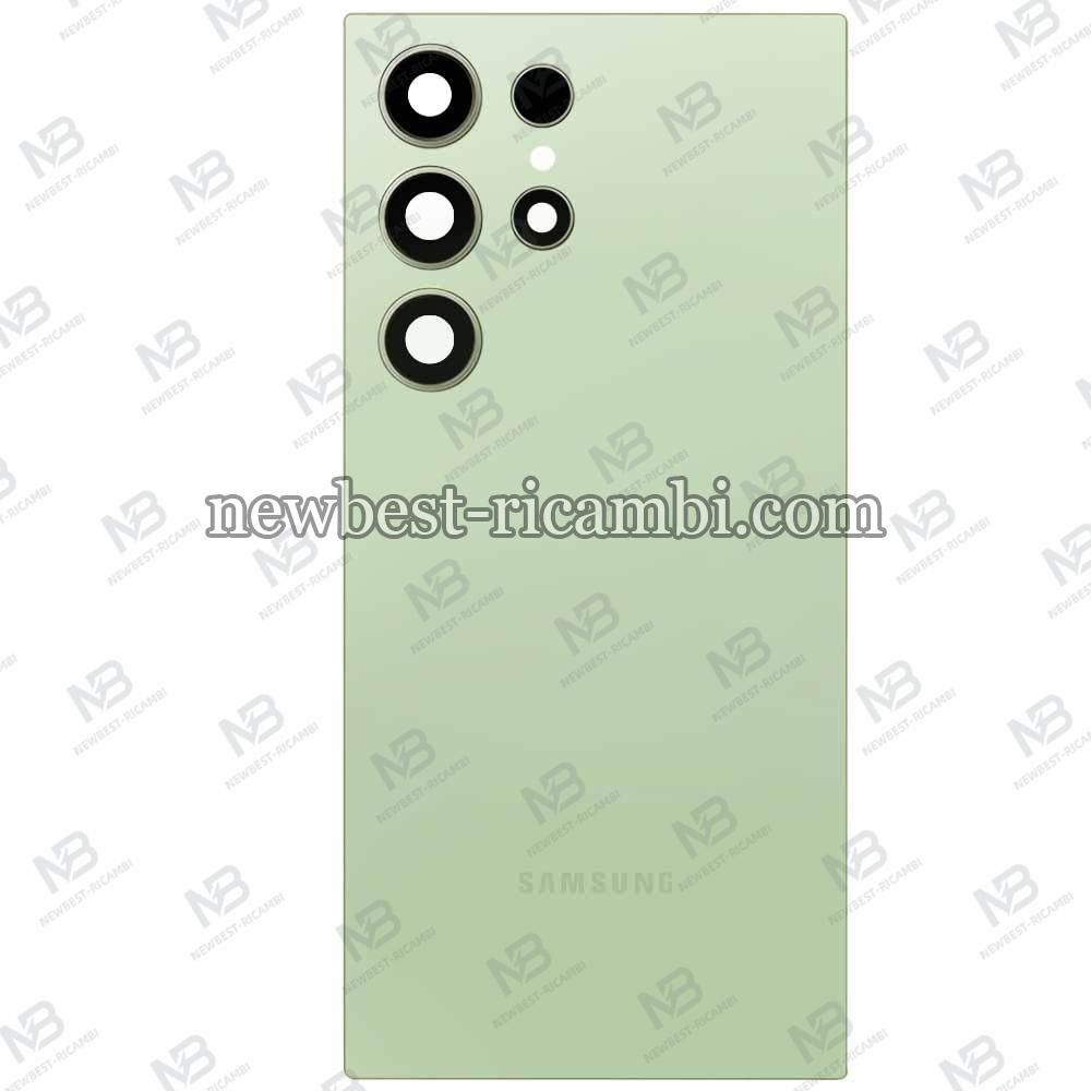 Samsung Galaxy S24 Ultra S928 Back Cover + Camera Glass Green