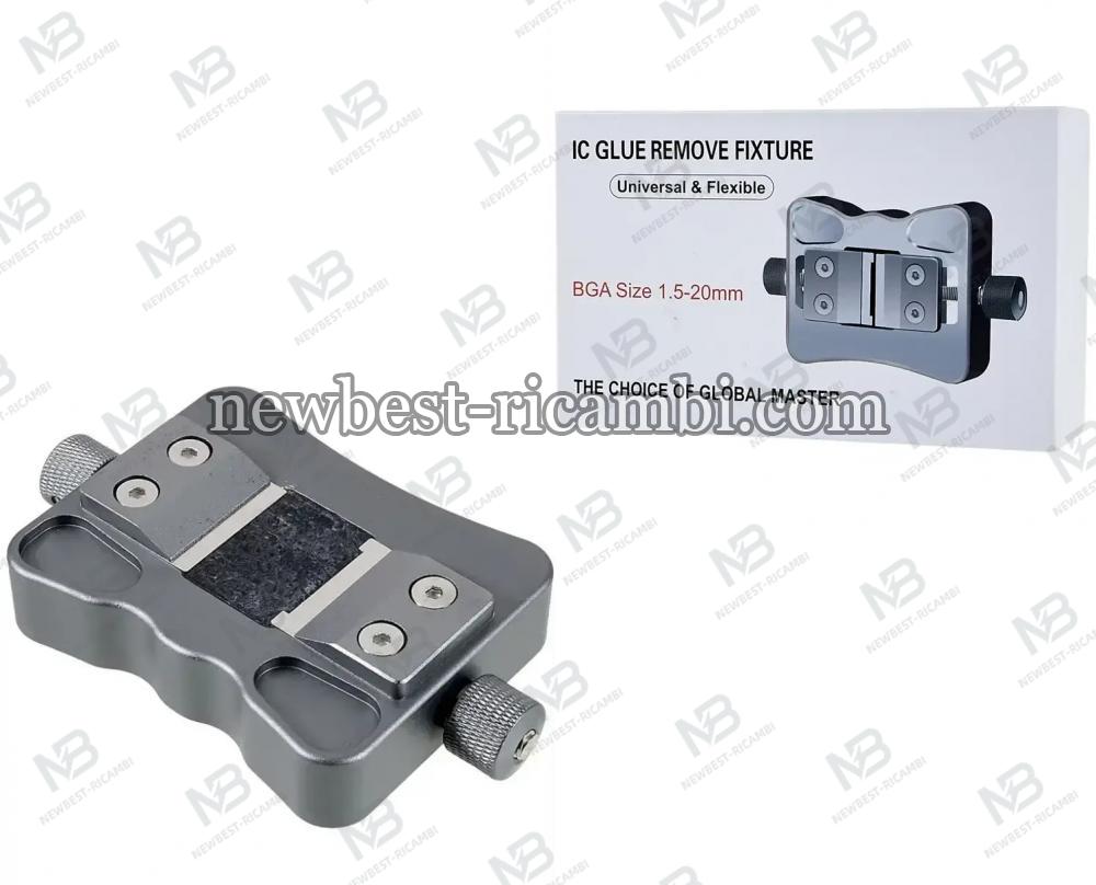 Cell Phone BGA IC Glue Remove Fixture Stainless Steel Repair Bracket Tool 