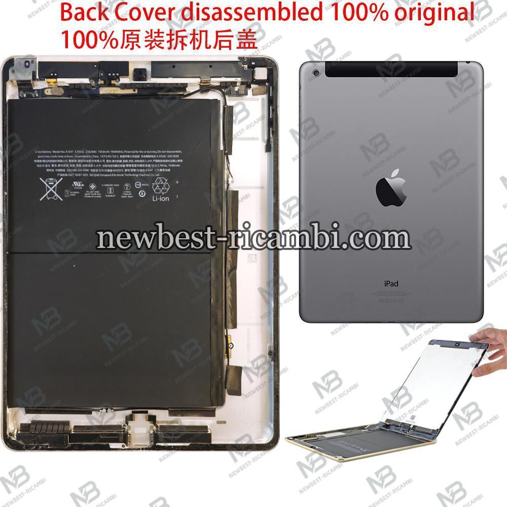 iPad Air 2 (WI-FI)  Version Back Cover Black Disassembled From iPad New Grade A / B