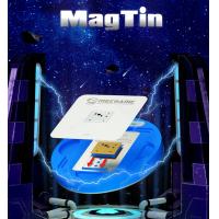 Monteur Mag Tin Magnetische Levitatie Chip Tin Planten Platform Cpu Harde Schijf Positie Staal Mesh Voor Iphone Huawei Q