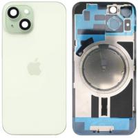 iPhone 15 Back Cover With Frame Green