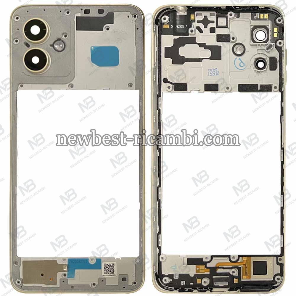 Moto G14 XT2341 Frame B + Side Key Cream