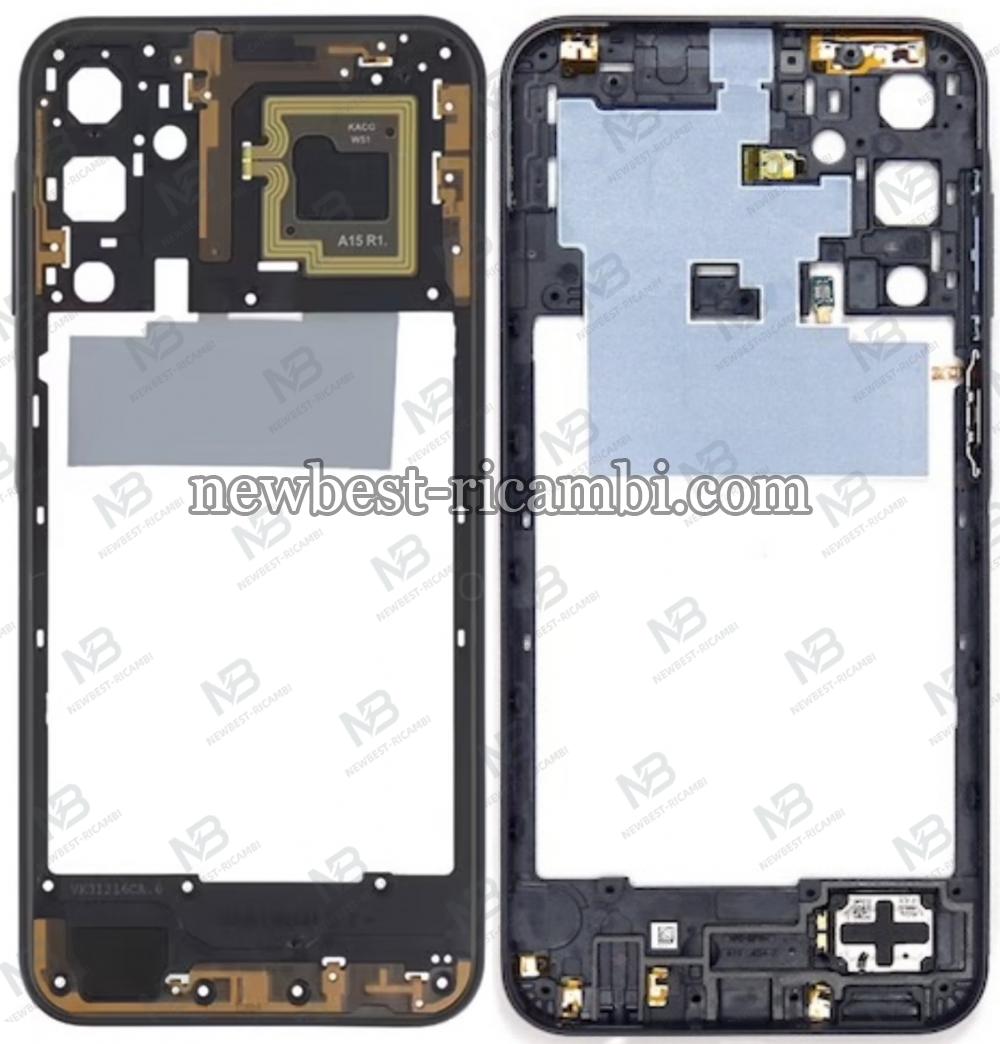 Samsung Galaxy A15 / 5G A156 Frame + Side Key Black