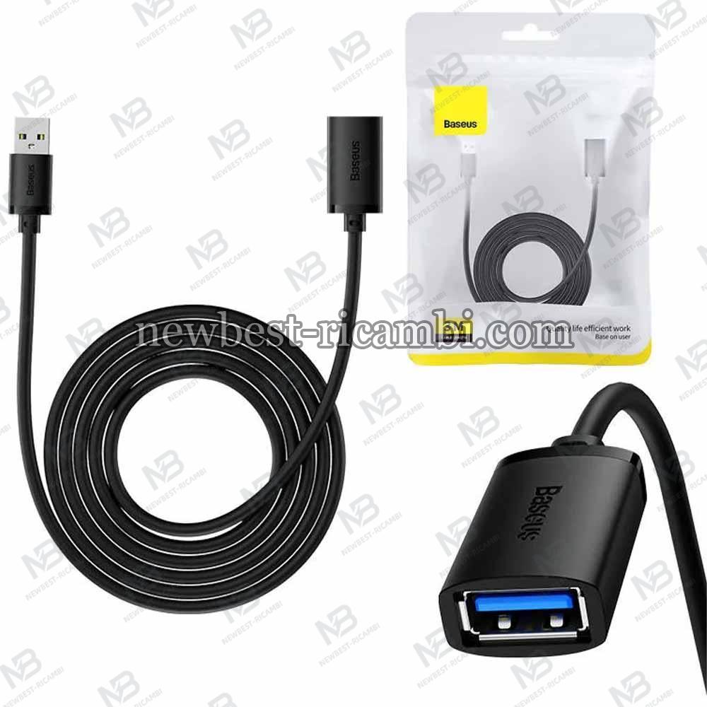 Baseus AirJoy USB 3.0 Extension Cable 2m Black
