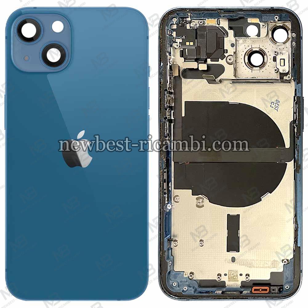 iPhone 13 Back Cover + Frame Blue Dissembled Grade B Original
