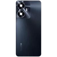 Realme C55 RMX3710 Back Cover + Camera Glass Black Service Pack