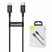 USB-C To Lightning Cable Baseus Superior Series 20W 2.4A 1m Black CATLYS-A01