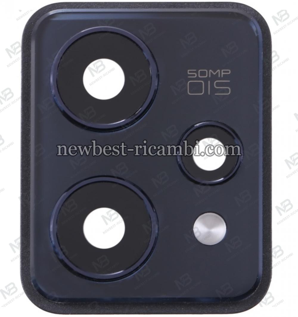 Realme 9 Pro Plus Camera Glass+Frame Black