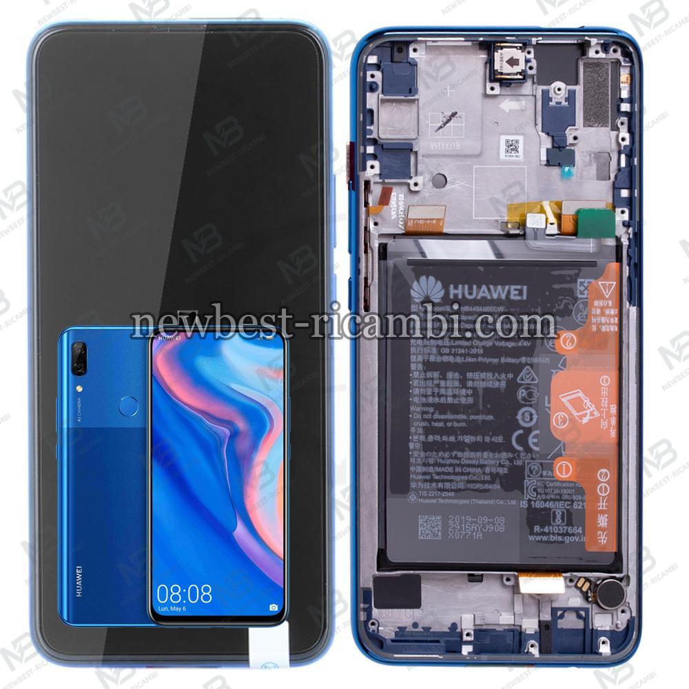 Huawei P Smart Z Touch + Lcd + Frame+Battery Blue Service Pack