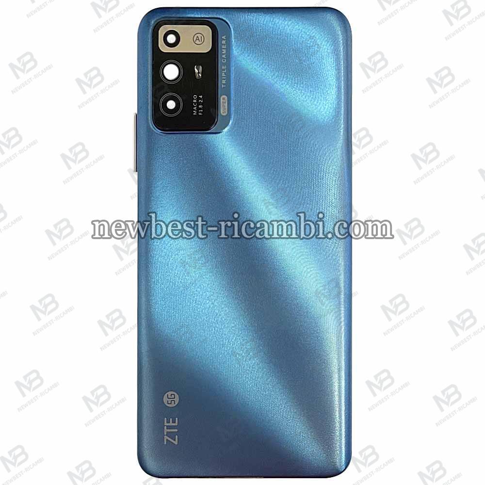 ZTE Blade A72 5G / 7540N Back Cover+ Camera Glass  Blue