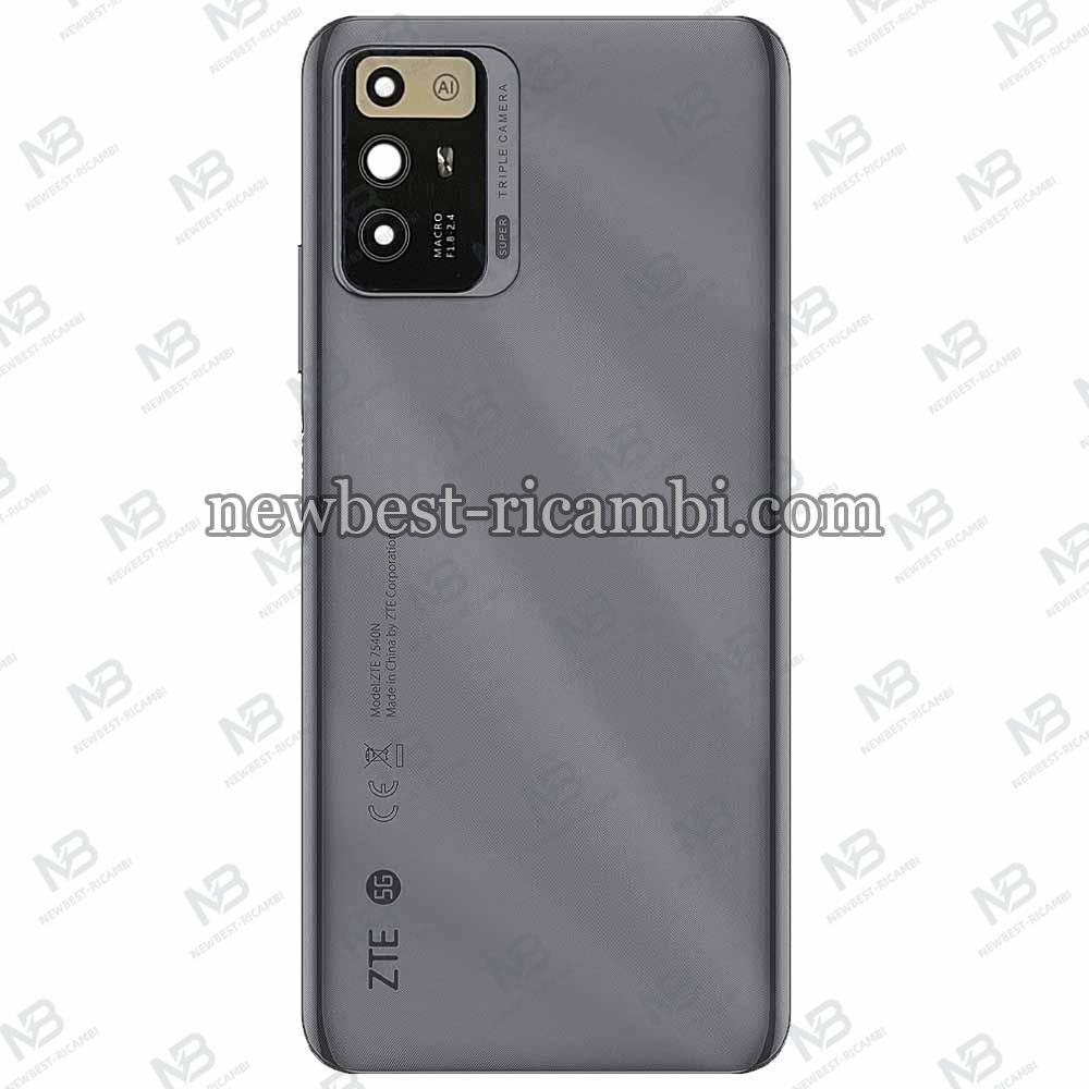 ZTE Blade A72 5G / 7540N Back Cover + Camera Glass Black