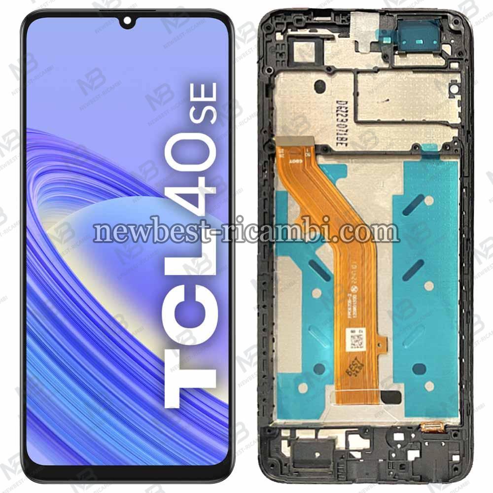 TCL 40 SE / T610K Touch+Lcd+Frame Black Original