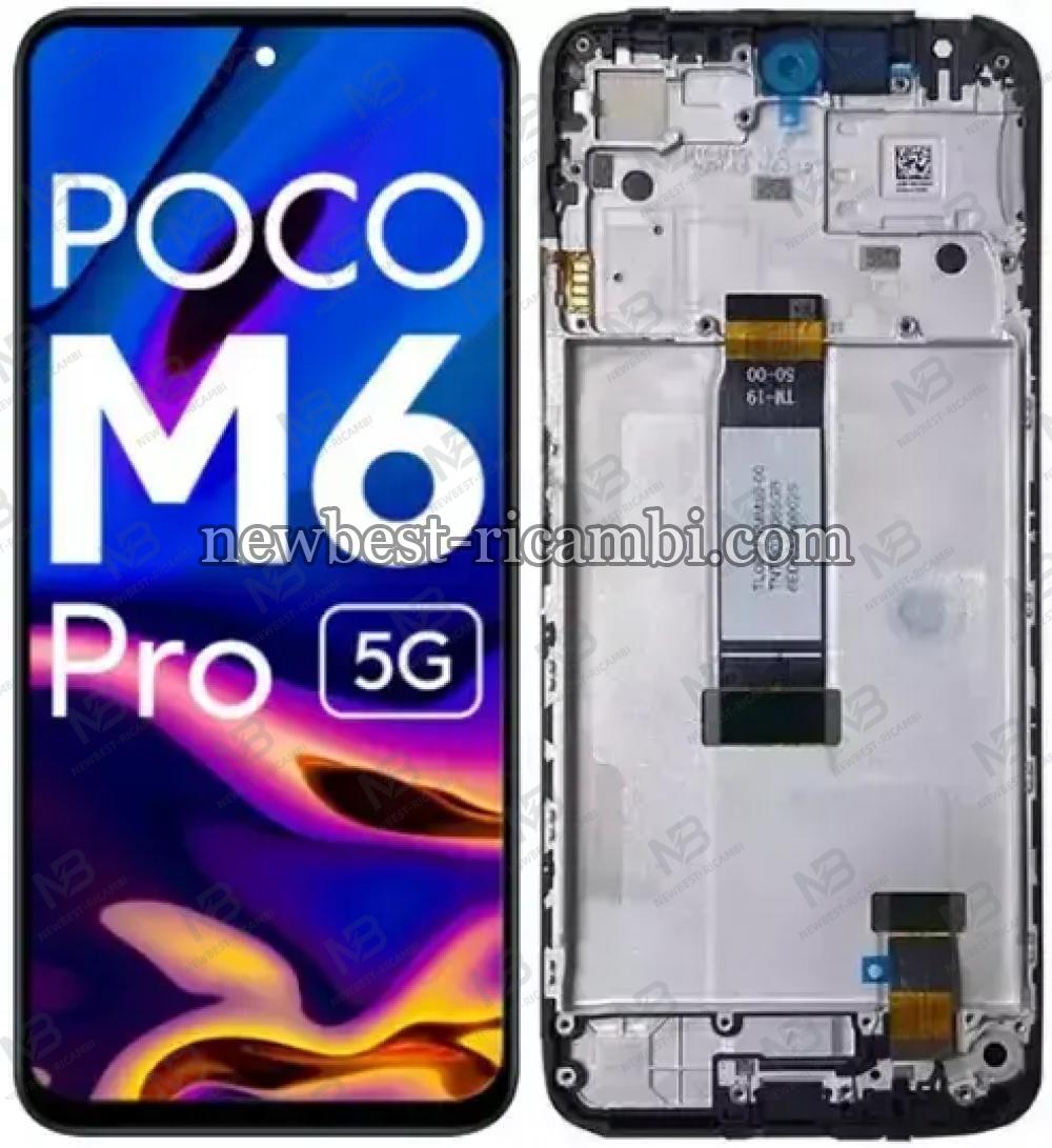 Xiaomi Poco M6 Pro 5G Touch+Lcd+Frame Black Original
