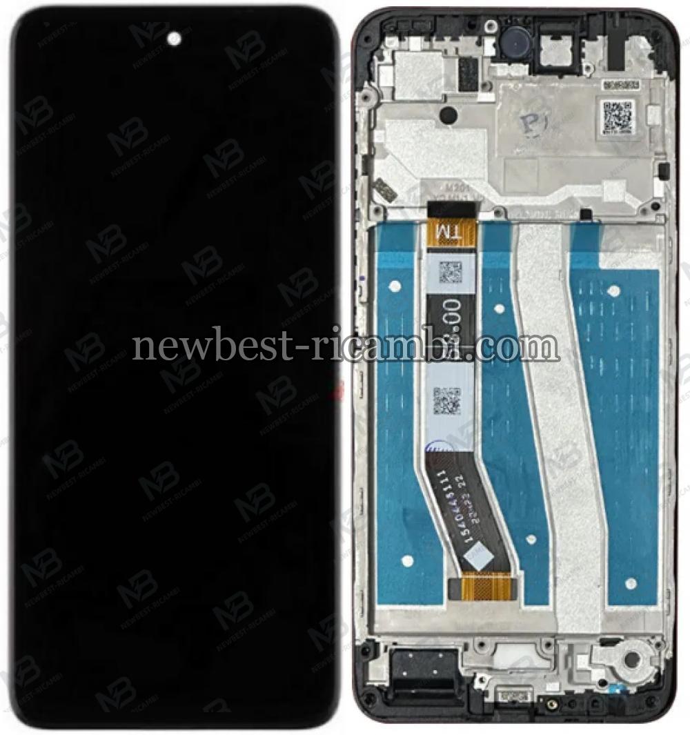 Moto G14 XT2341 Touch + Lcd + Frame Black Original