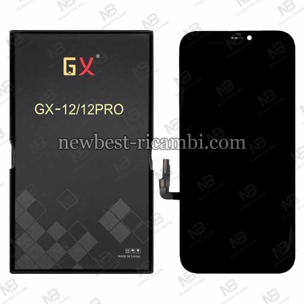 iPhone 12/12pro Touch+Lcd+Frame Black GX OLED  (hard)
