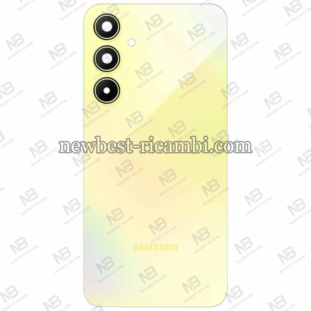 Samsung Galaxy A35 5G A356 Back Cover + Camera Glass Yellow