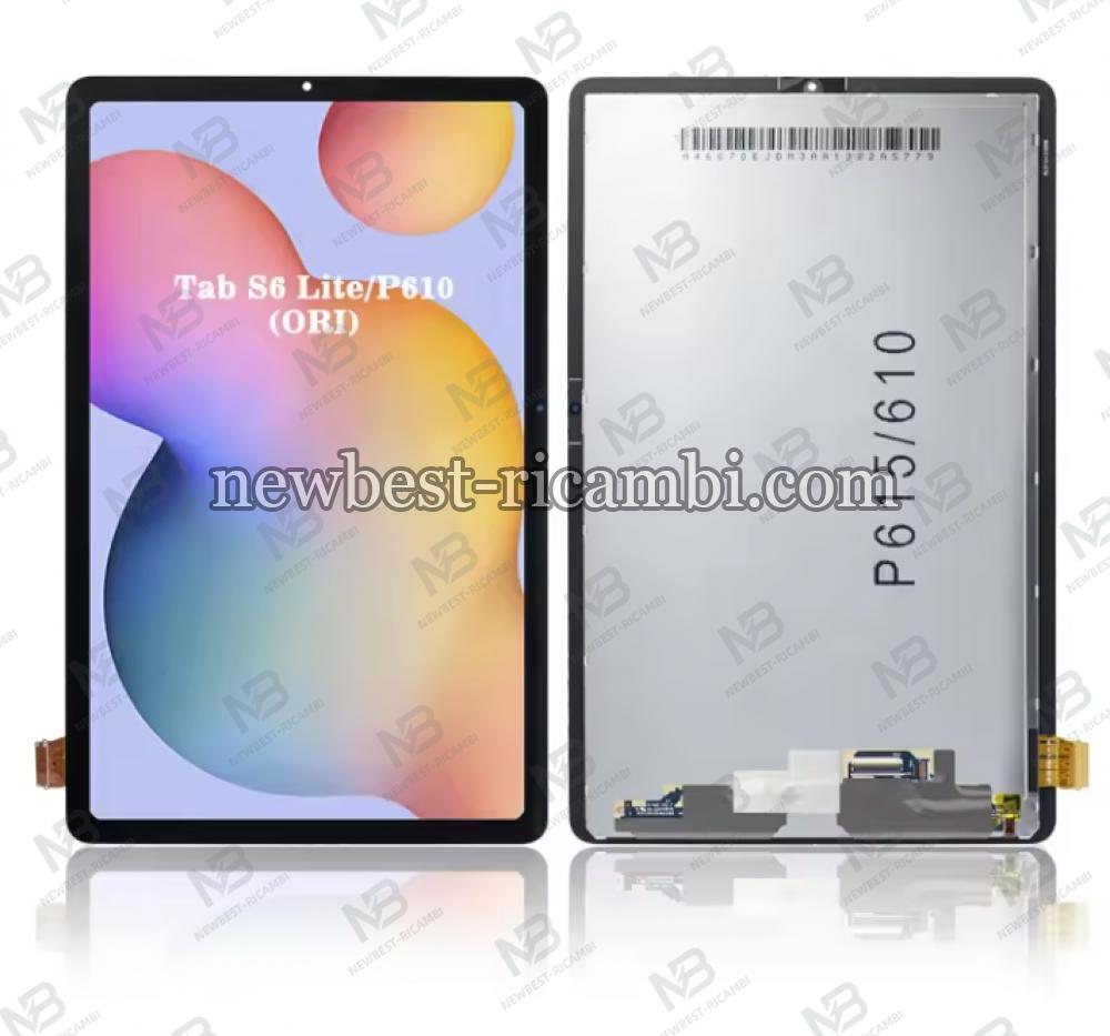Samsung Galaxy Tab S6 Lite P610 P615 Touch+Lcd Black Original
