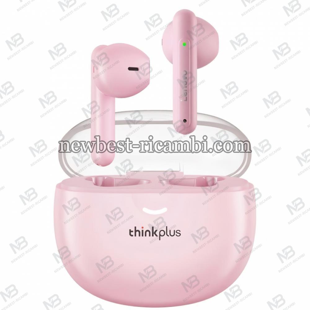 Lenovo Handsfree Bluetooth Earphone LP1 Pro Pink New In Blister