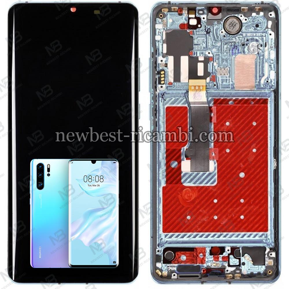 Huawei P30 Pro Touch + Lcd + Frame Breathing Crystal Disassembled From Phone AAA