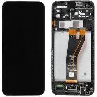 Samsung Galaxy A146b / A14 5G Touch+Lcd+Frame Black (BIG CONNECTOR) Original