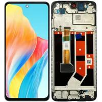 Oppo A58 4G (CPH2577) Touch + Lcd + Frame Black Original