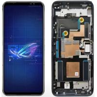 Asus Rog Phone 6D Touch + Lcd + Frame Black Original