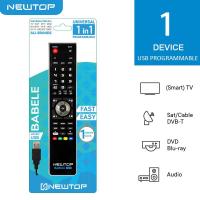 NEWTOP TELECOMANDO UNIVERSALE BABELE 1 IN 1 NERO