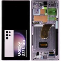 Samsung Galaxy S23 Ultra S918 Touch+Lcd+Frame Lavender OLED OEM