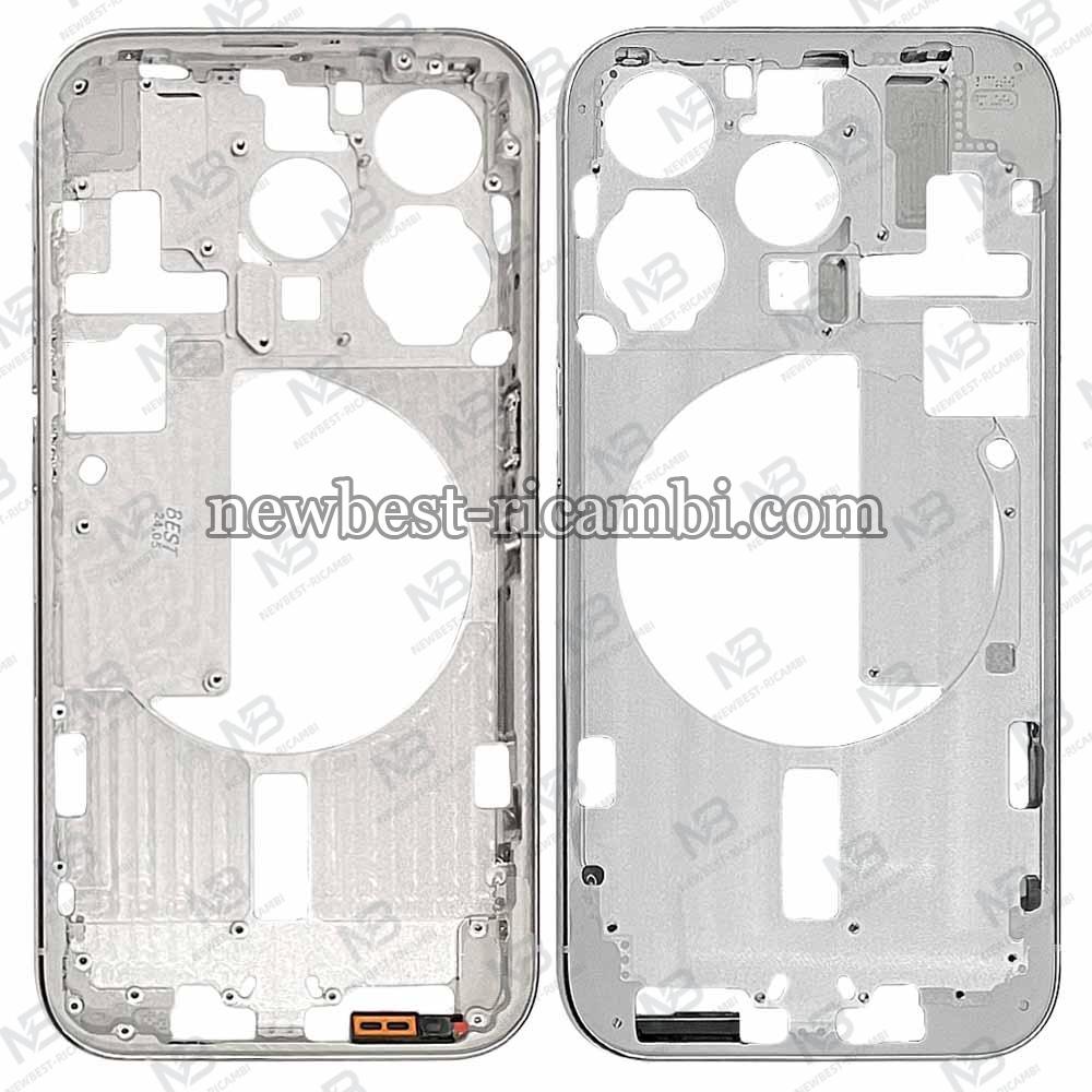 iPhone 15 Pro Middle Frame White