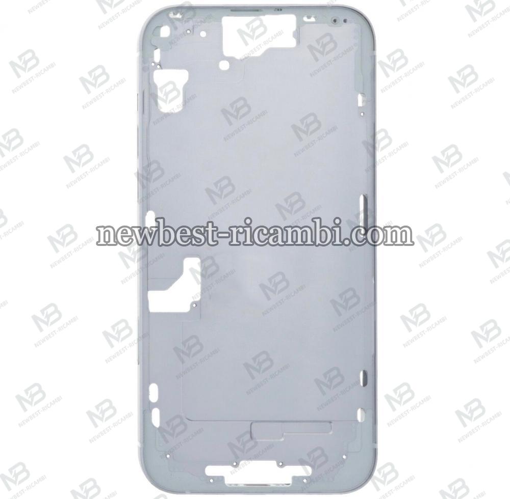 iPhone 15 Plus Middle Frame + Side Key Blue