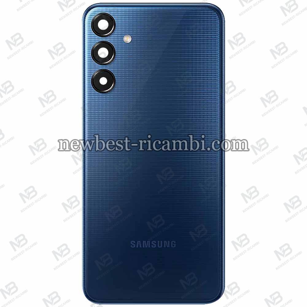 Samsung Galaxy M156 M15 5G Back Cover + Camera Glass Blue