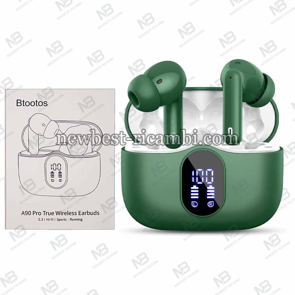 Btootos Wireless Earbuds Bluetooth 5.3 Headphones In Ear Green in Blister