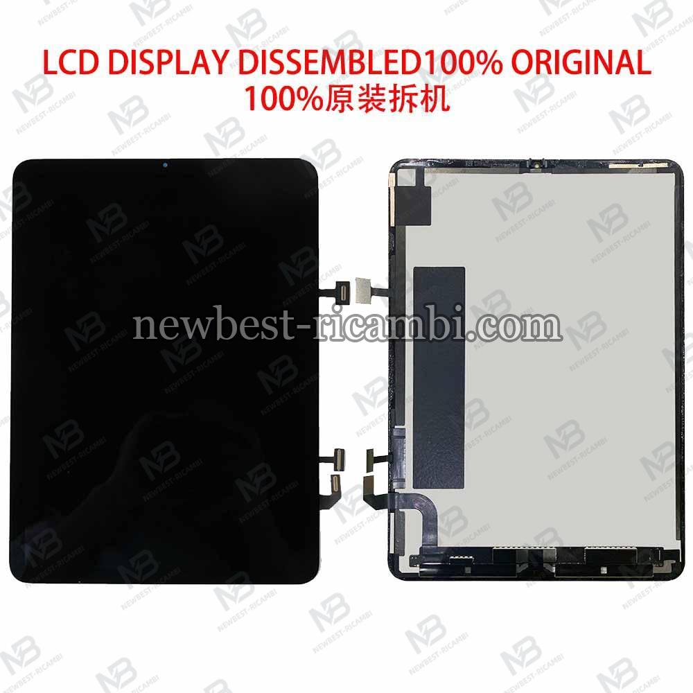 iPad Air 2020 10.9" Touch + Lcd Black Dissembled Grade A Original