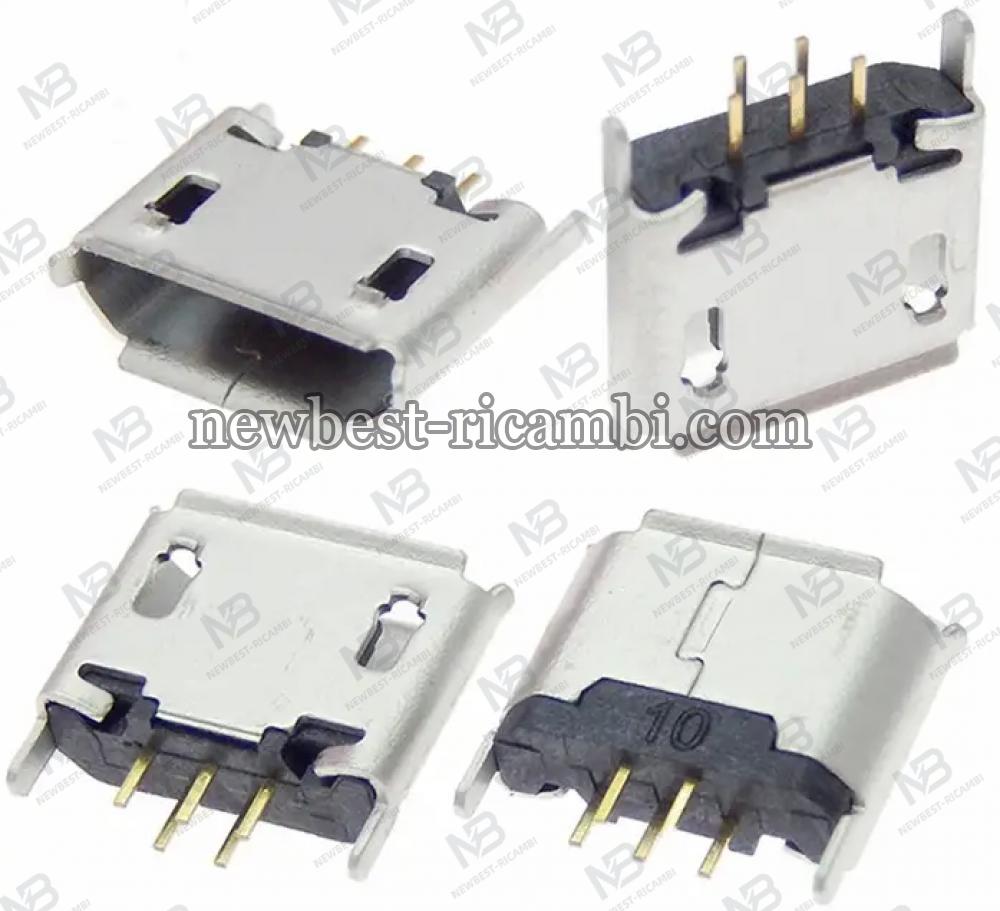 Micro 5pin Vertical 180 Port Charge