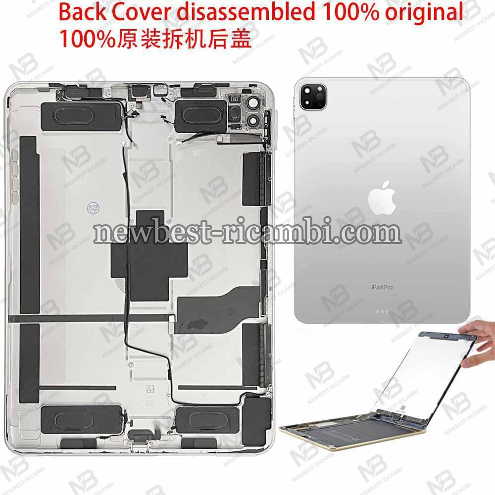 iPad Pro 11 2022 (Wifi) Back Cover + Volume Key Silver Dissembled Grade A Original