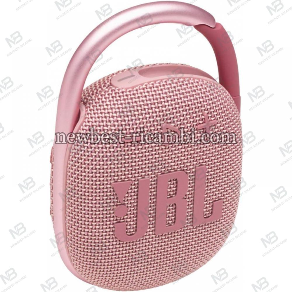 Bluetooth Speaker JBL Clip 4 5W Pro Sound Waterproof Pink JBLCLIP4PINK In Blister