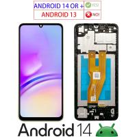 Samsung Galaxy A05 A055F (Only Android 14+) Touch + Lcd + Frame Black