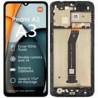 Xiaomi Redmi A3 / Poco C61 (2024) (23129RN51X) Touch + Lcd + Frame Black Original